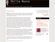 Tablet Screenshot of philipmoorepianist.co.uk